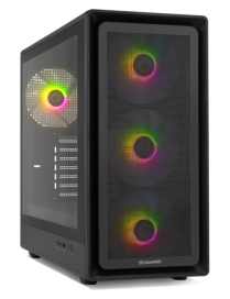 NOX Hummer Aero Midi Tower Negro