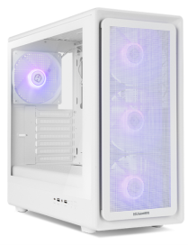 NOX Hummer NXHUMMERAEROWH carcasa de ordenador Midi Tower Blanco
