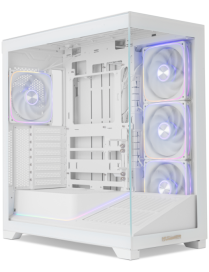 NOX Hummer BLADE, Torre ATX, ARGB, Ultra Airflow, Blanco
