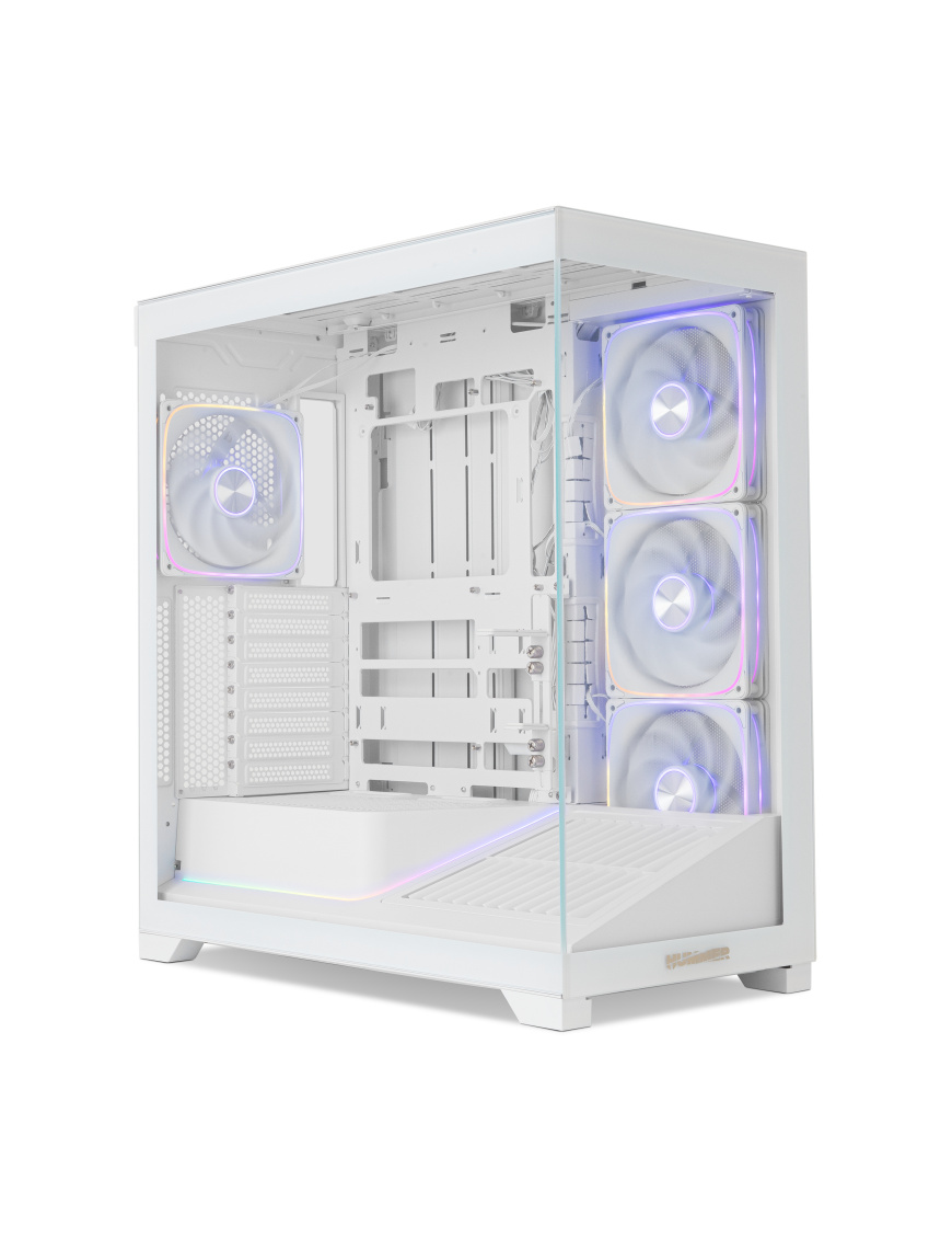 NOX Hummer BLADE, Torre ATX, ARGB, Ultra Airflow, Blanco