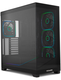 NOX Hummer BLADE, Torre ATX, ARGB, Ultra Airflow, Negro