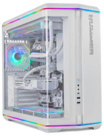 NOX Hummer Semitorre ATX cristal curvo ARGB Blnc