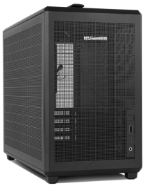 NOX Hummer Mini torre M-ATX portable mesh Ngr