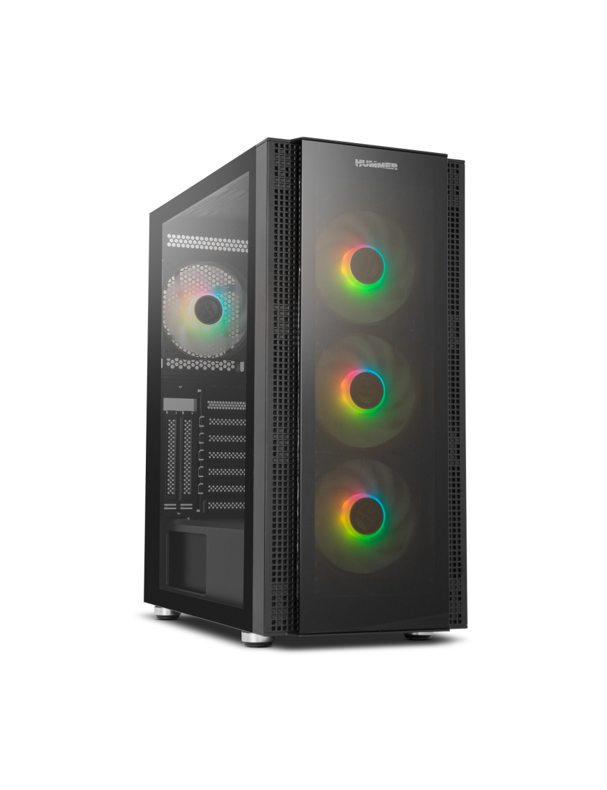 NOX Hummer Horus Midi Tower Negro