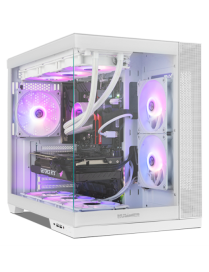 NOX Hummer Astra Neo White Midi Tower Blanco