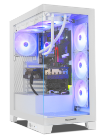 NOX Hummer Glock Midi Tower Blanco