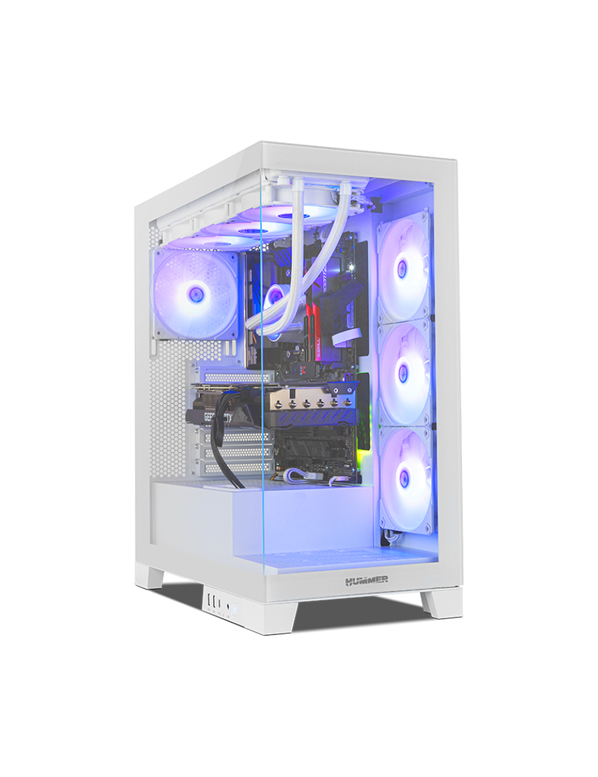 NOX Hummer Glock Midi Tower Blanco