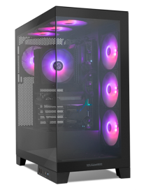 NOX Hummer Glock Black Midi Tower Negro
