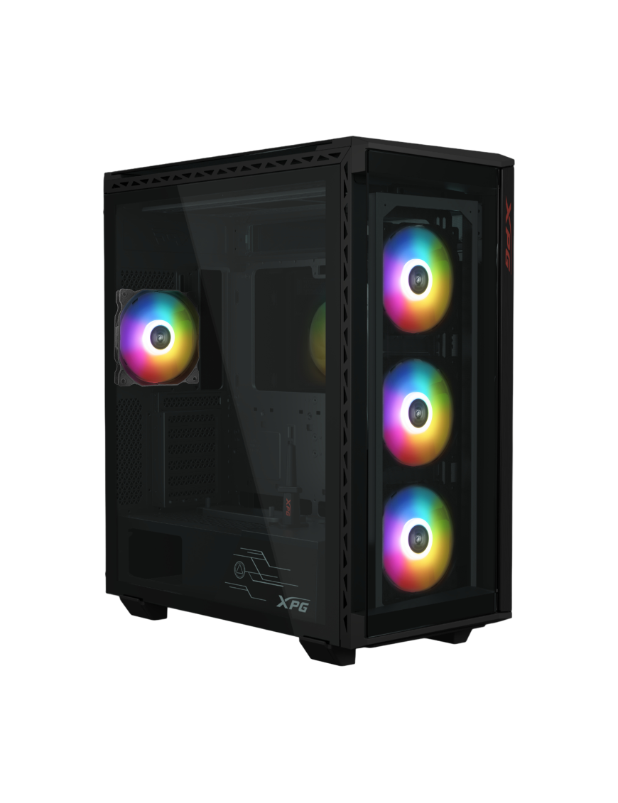 XPG BATTLECRUISER II ST Midi Tower Negro
