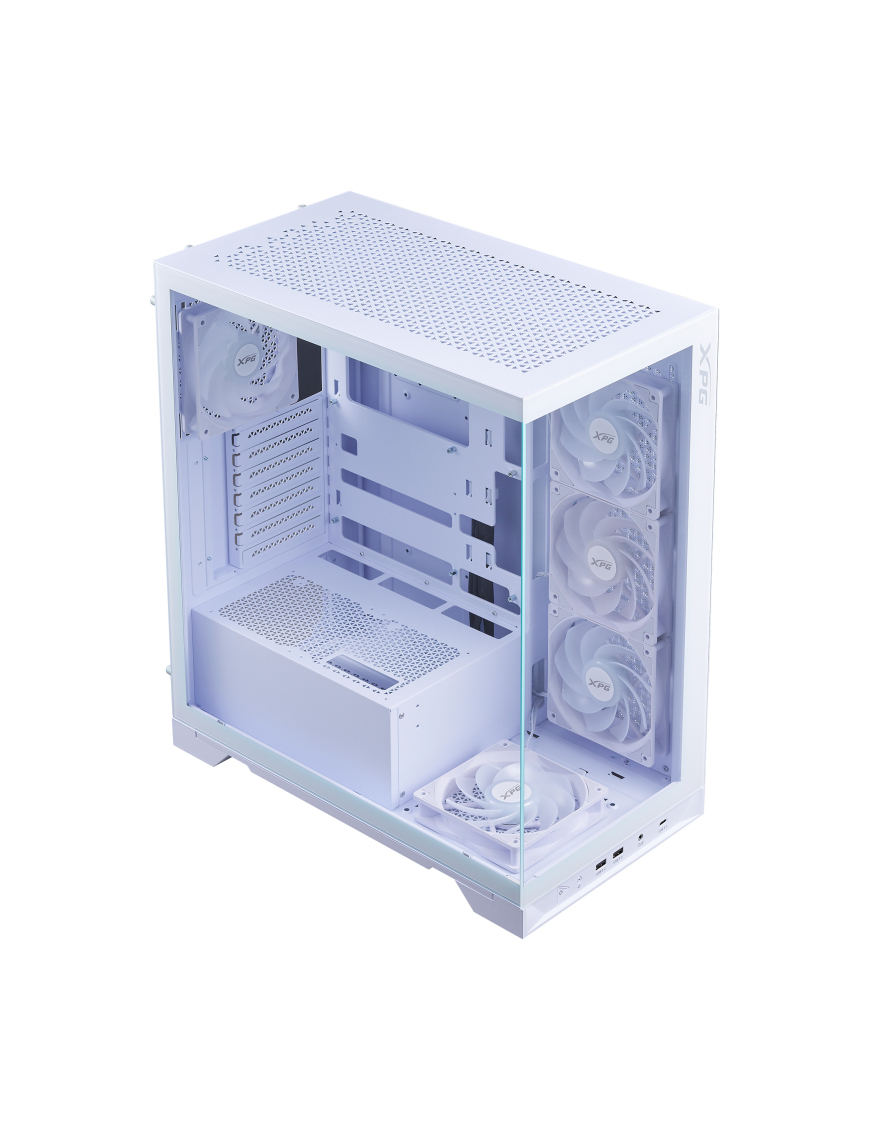 XPG Invader X BTF Midi Tower Blanco