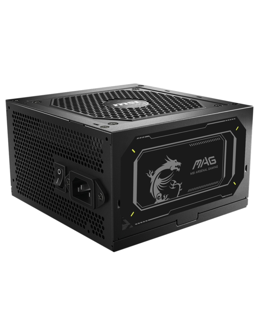 MSI MAG A750GL PCIE5 II unidad de fuente de alimentación 750 W 20+4 pin ATX ATX Negro