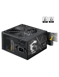 MSI MAG A750BN PCIE5 II unidad de fuente de alimentación 750 W 24-pin ATX ATX Negro