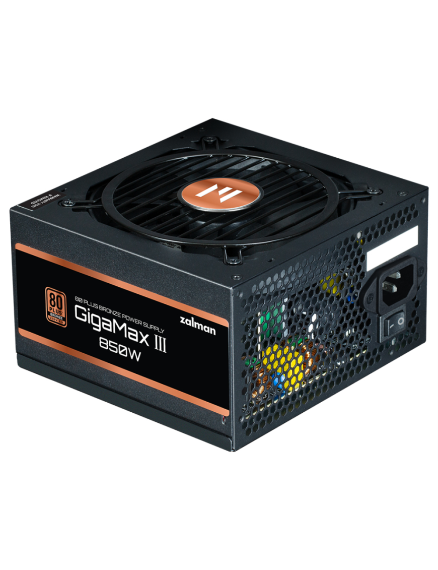 Zalman GigaMax III unidad de fuente de alimentación 850 W ATX Negro
