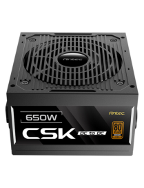 Antec CSK650DC EC unidad de fuente de alimentación 650 W 20+4 pin ATX ATX Negro