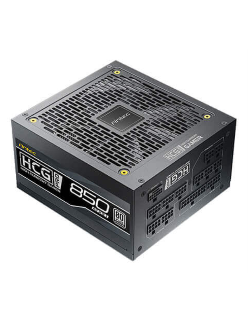 Antec HIGH CURRENT GAMER HCG850 PRO Platinum ATX 3.1 unidad de fuente de alimentación 850 W 20+4 pin ATX Negro