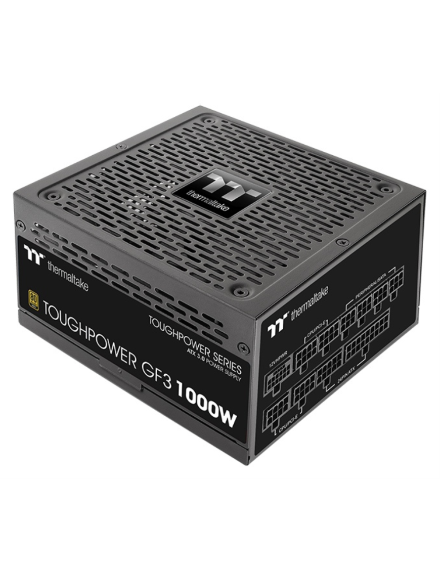 Thermaltake Toughpower GF3 unidad de fuente de alimentación 1000 W 24-pin ATX Negro