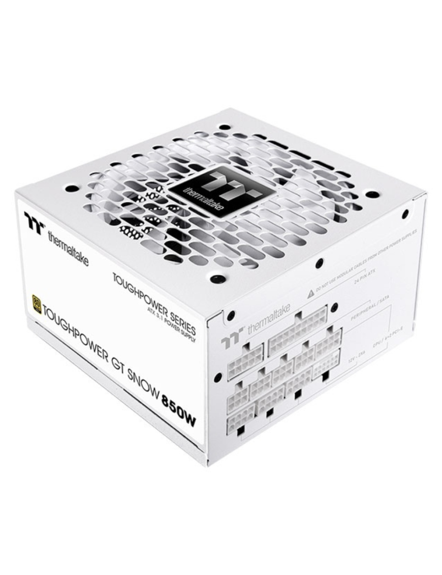 Thermaltake Toughpower Gt unidad de fuente de alimentación 850 W 24-pin ATX ATX Blanco