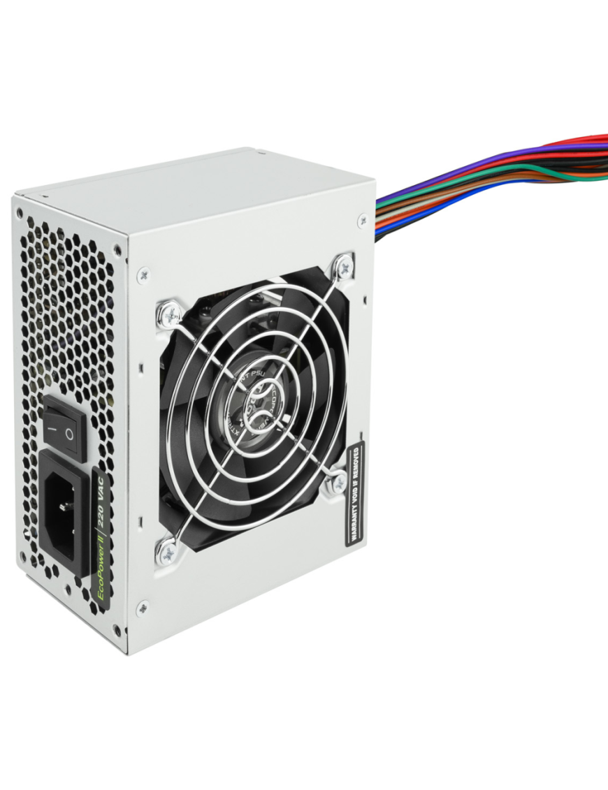 TooQ Fonte Ecopower II unidad de fuente de alimentación 500 W 20+4 pin ATX SFX Plata