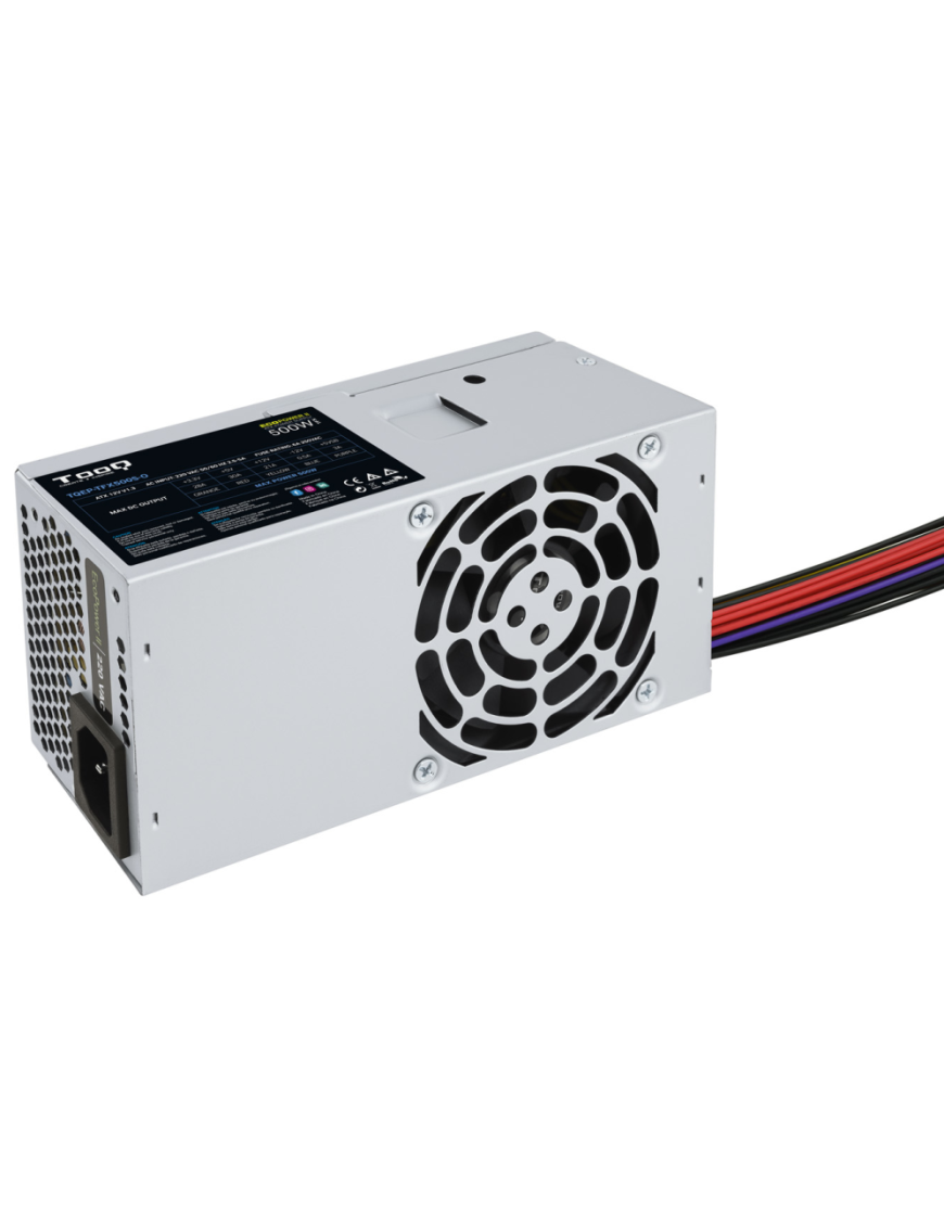 TooQ Ecopower II TFX OEM unidad de fuente de alimentación 500 W 20+4 pin ATX Plata