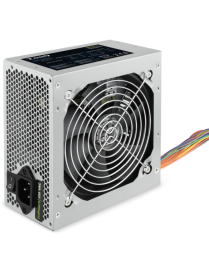 TooQ TQEP-500SSE unidad de fuente de alimentación 500 W 24-pin ATX ATX Plata