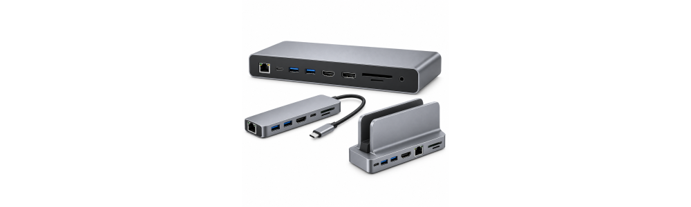 Bases y hubs USB-C | ProveedorYMas