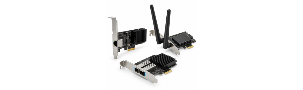 Tarjetas de red Wi-Fi y Ethernet | ProveedorYMas